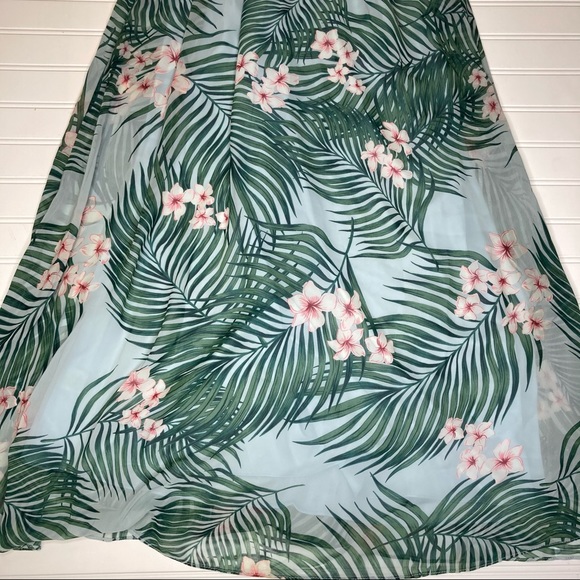 SMYM Floral Hanalei Dream Off Shoulder Maxi Dress - Picture 6 of 9